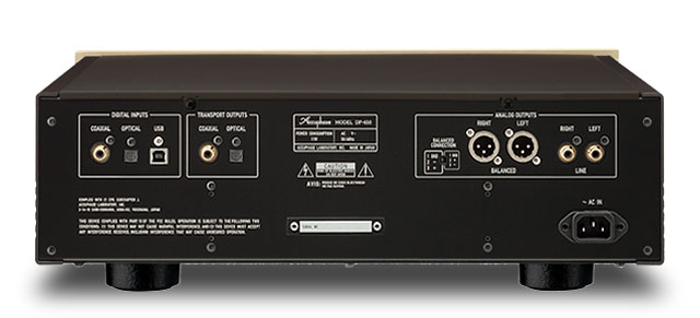 accuphase dp-450 zadný panel