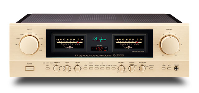 accuphase e-3000 predný panel